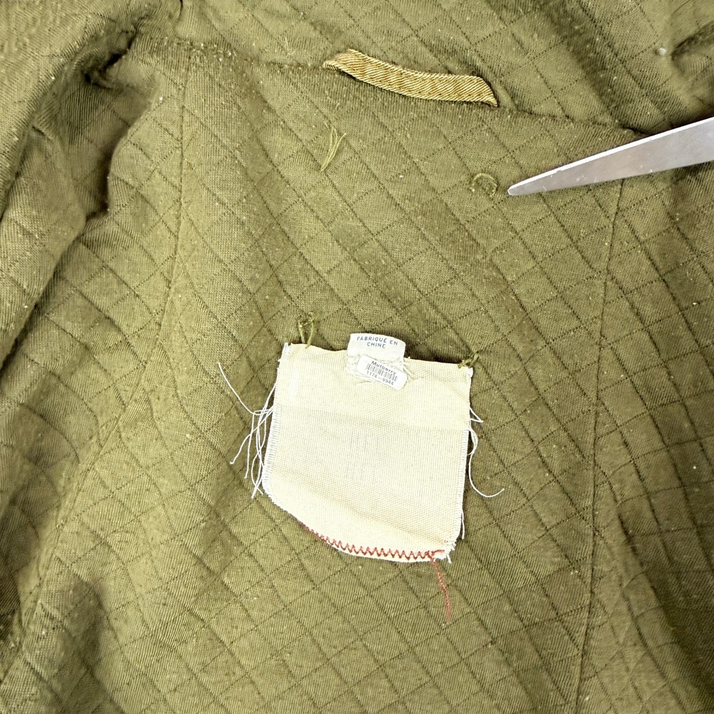 Hei Hei Anthropologie Todra Poncho Cape Jacket Women XS/S Olive Green Utility - Picture 7 of 12